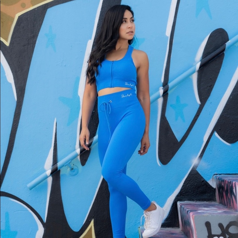 Sculpt & Secure Ribbed Seamless Set - Picture 3 of 4